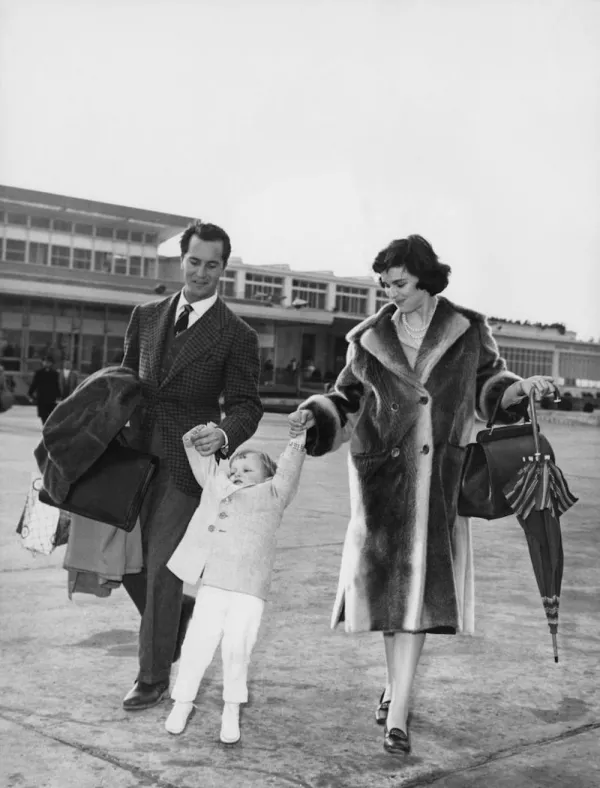 Lucia Bosè And Family
