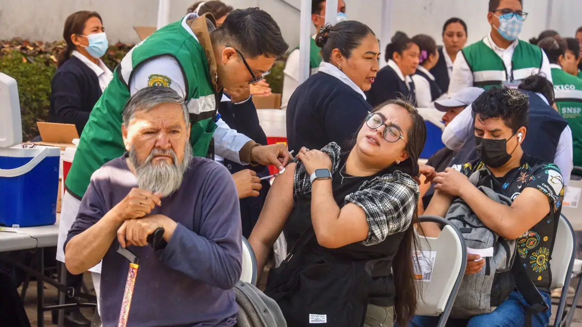 Brote de sarampión en México