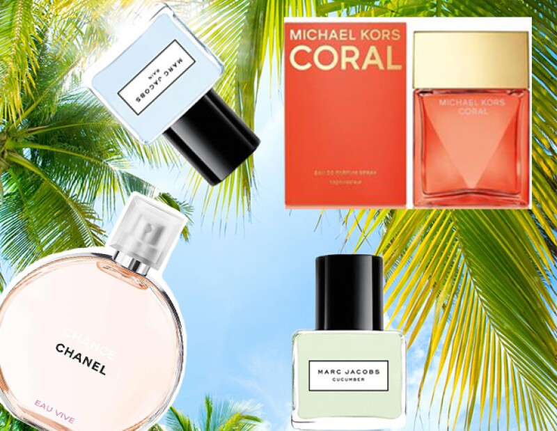 Los perfumes ideales son frescos y cítricos.