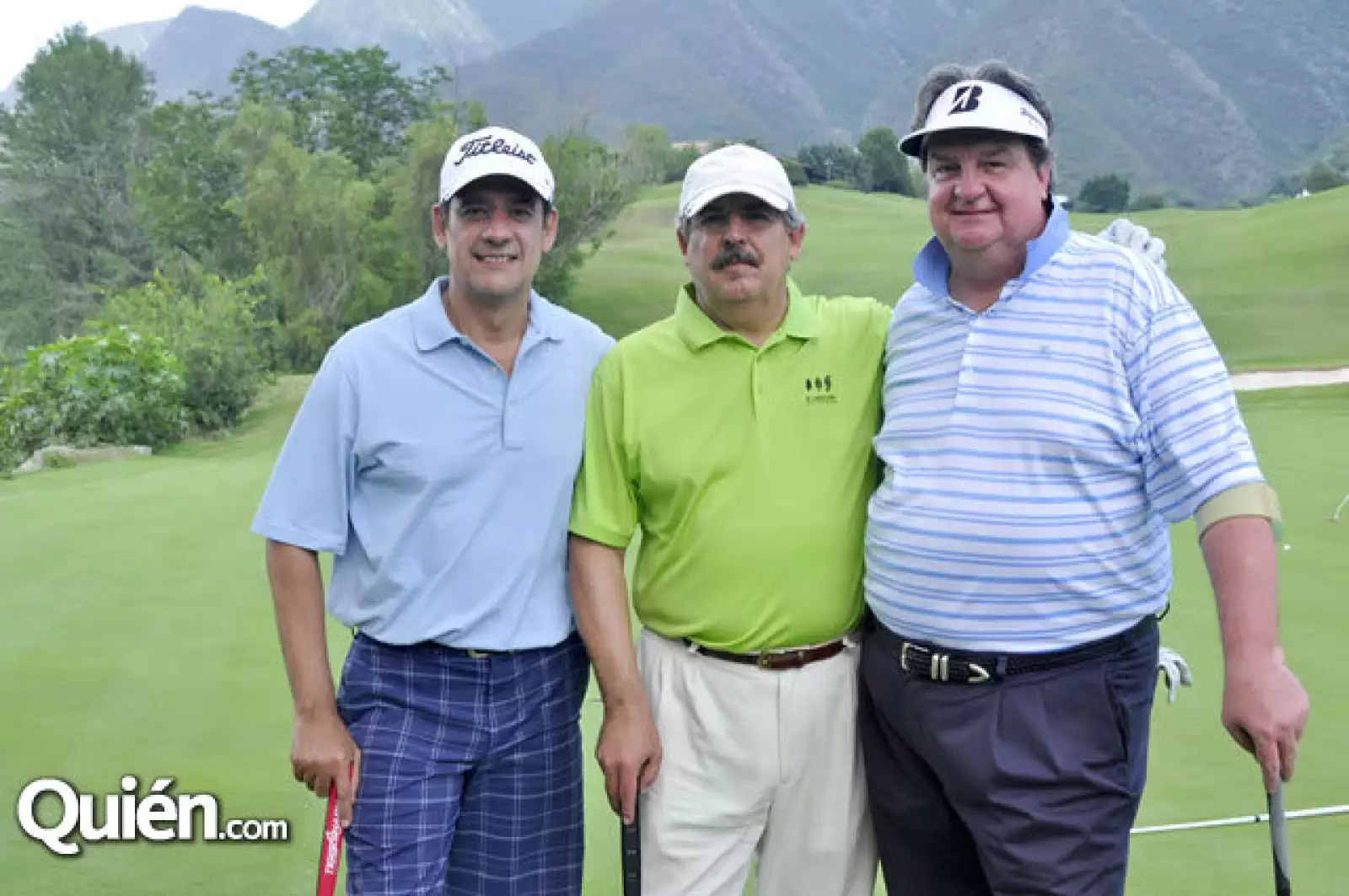 Sergio Miramontes, Salvador Benítez y Jorge Junco