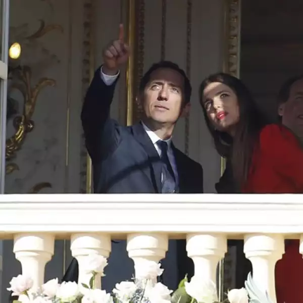 Gad Elmaleh y Carlota Casiraghi.