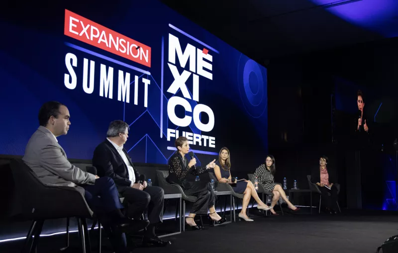 Patricio Caso, vicepresidente de Asuntos Públicos, Comunicación y Sustentabilidad de Coca-Cola México, durante el Expansión Summit 2023.