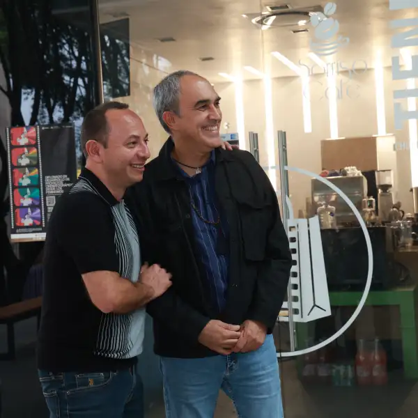 Roberto Fiesco y Erwin Neumaier 