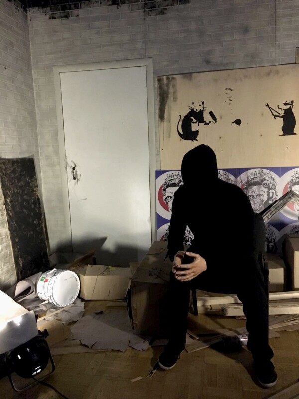 Banksy en Moscú