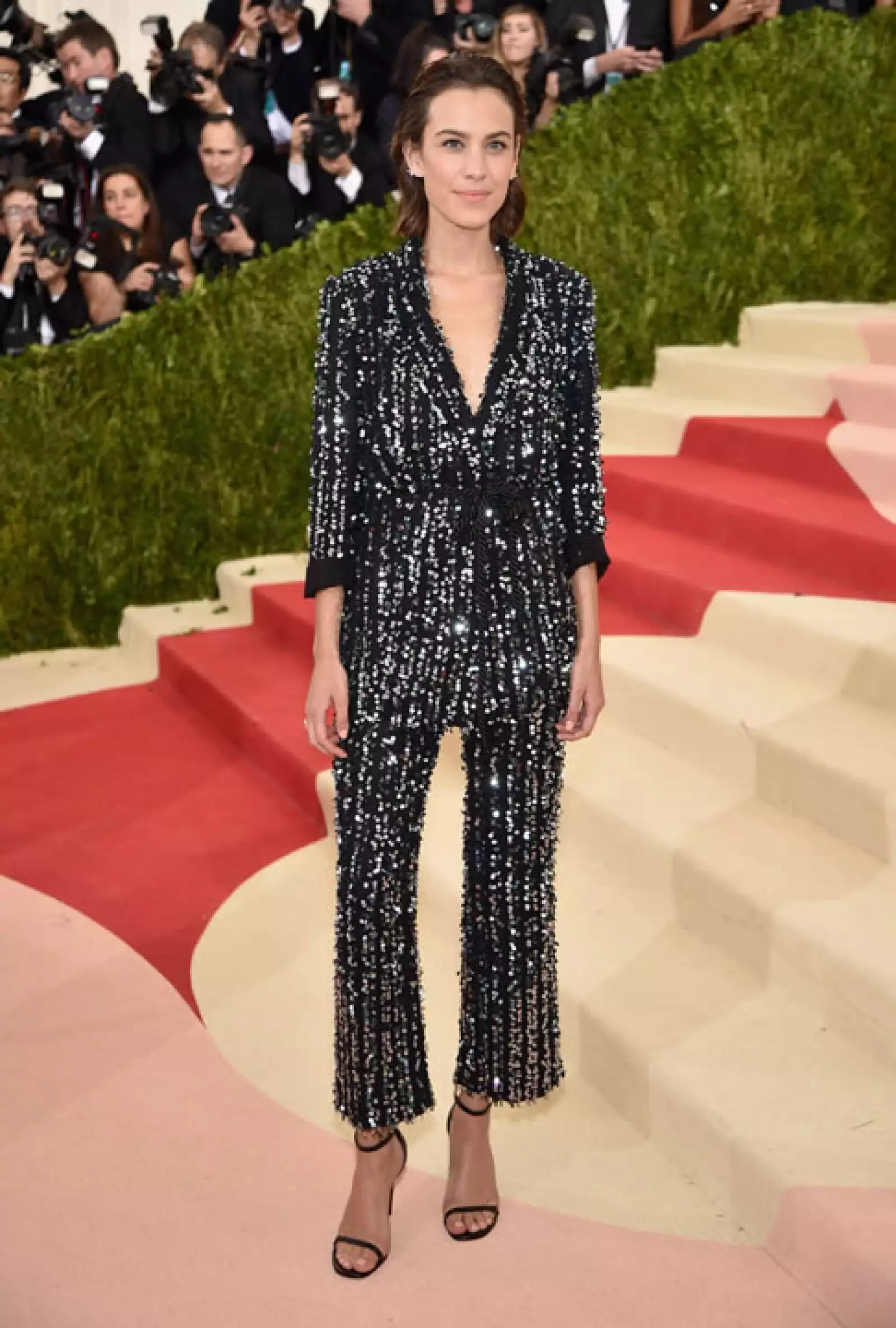Alexa Chung en Thakoon.