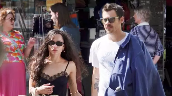  Zoe Kravitz y Harry Styles 