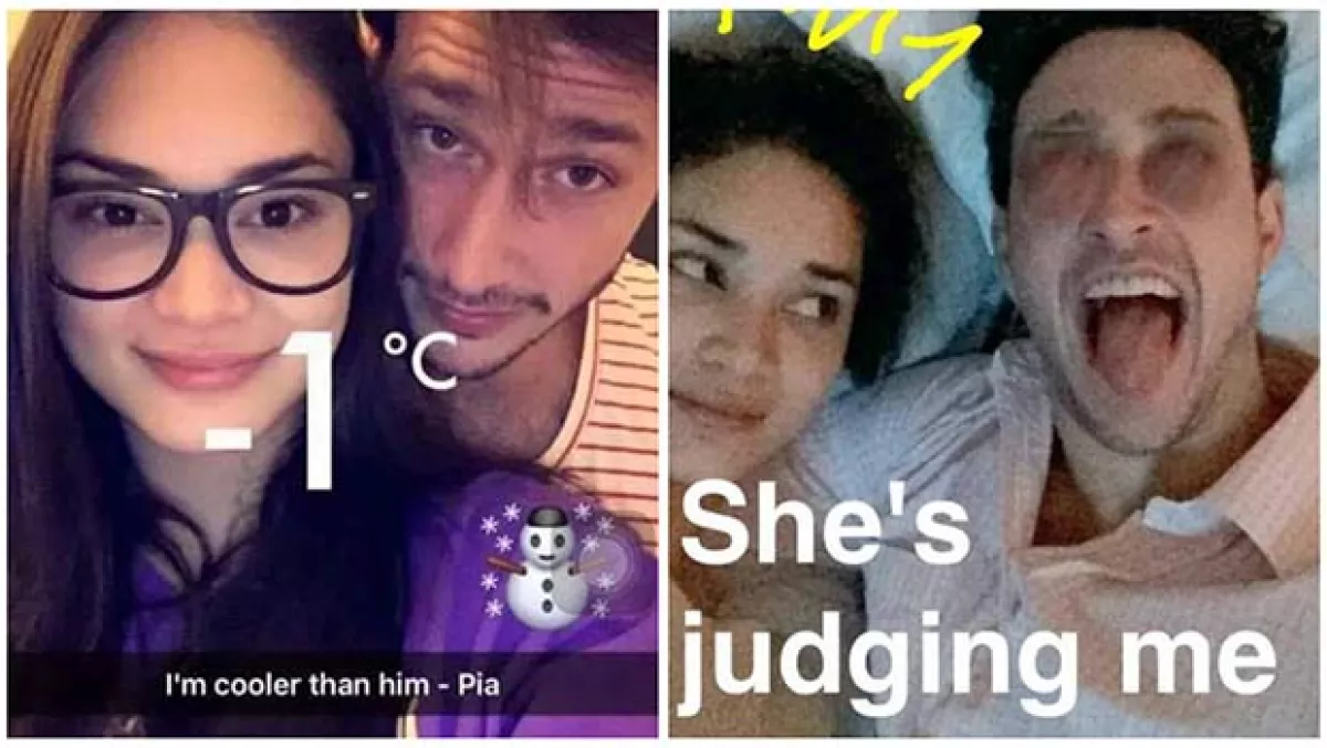 Después del post en Facebook, siguieron estos snaps de Mike.