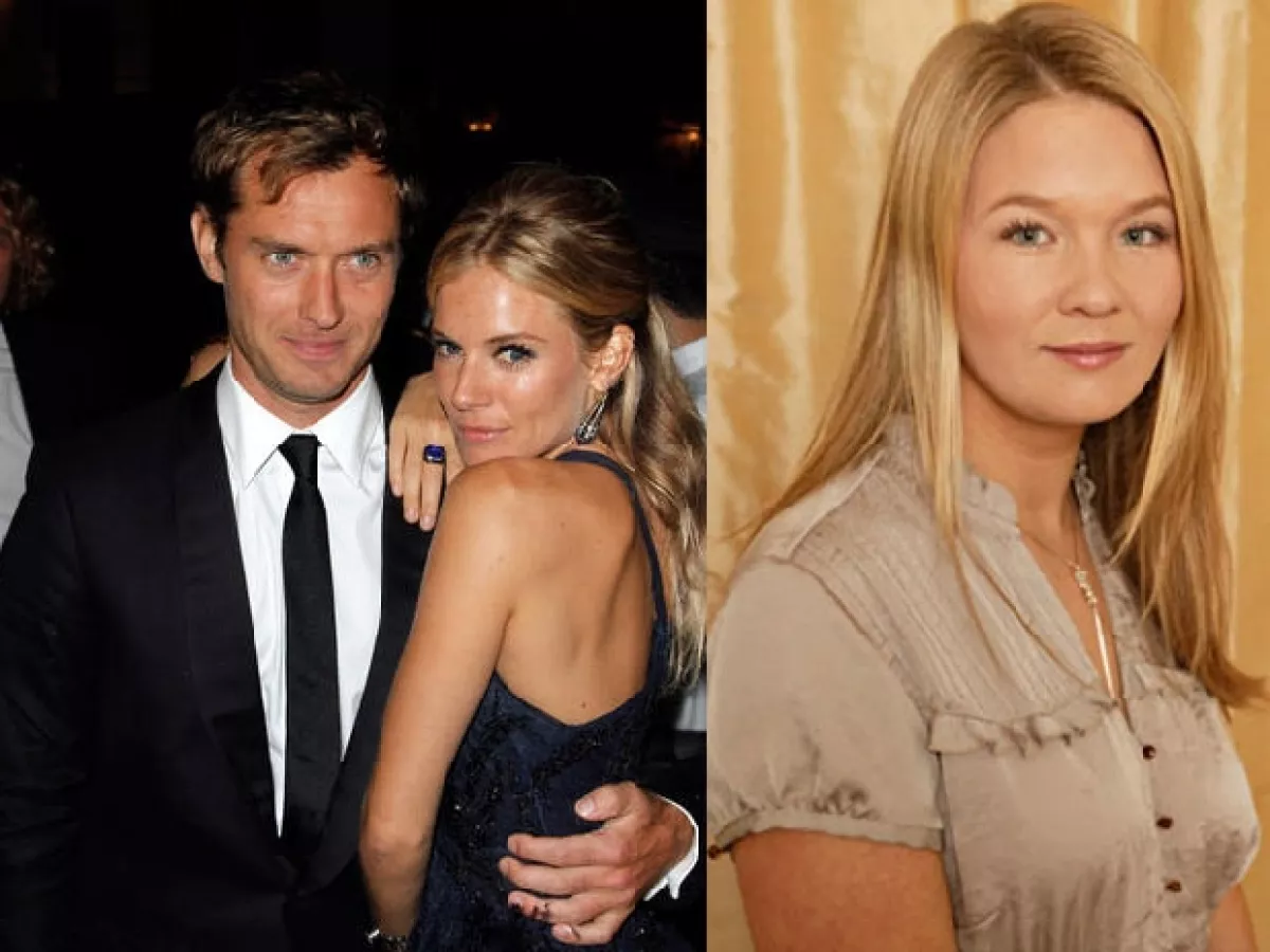 Daisy irrumpió en la vida de Jude Law y Sienna Miller.