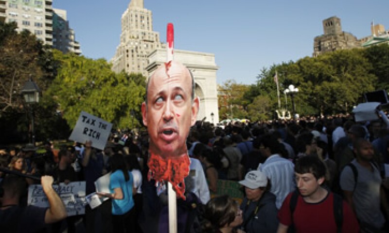 Miles de manifestantes del movimiento marcharon el sábado al Washington Square Park para una concentración pacífica. (Foto: Reuters)