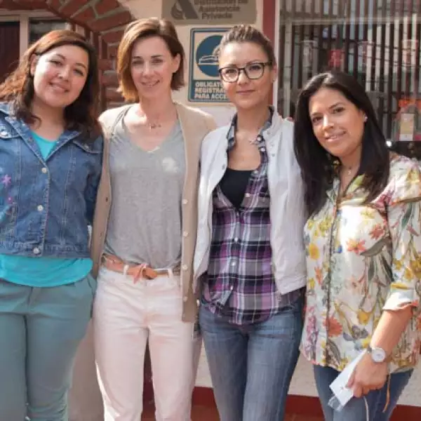Visita de Paco Arango a la Casa de la Amistad
