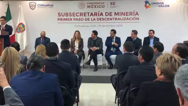 Inauguración de las oficinas de la Subsecretaría de Minería en Chihuahua