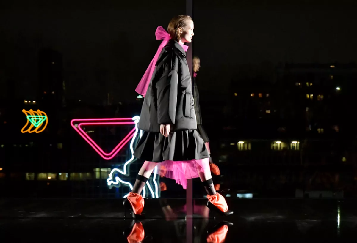Prada show, Runway, Fall Winter 2018, Milan Fashion Week, Italy - 22 Feb 2018
