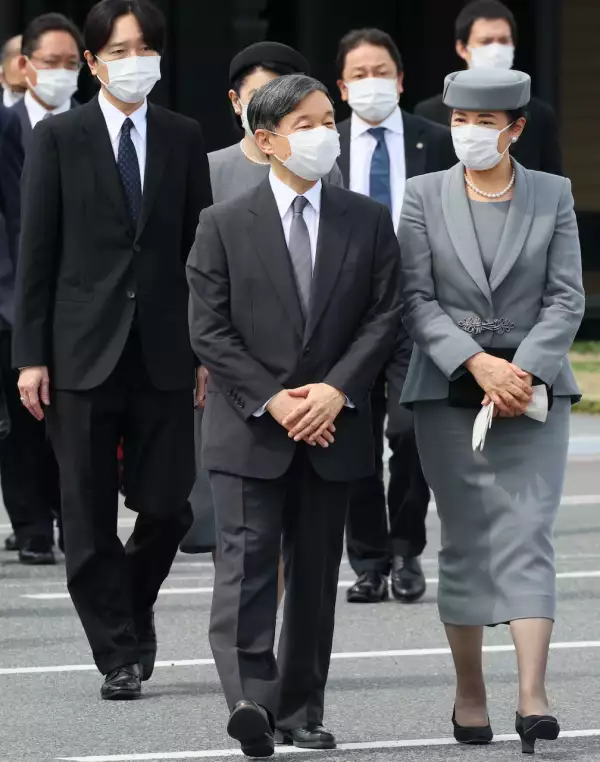 El emperador japonés Naruhito y la emperatriz Masako