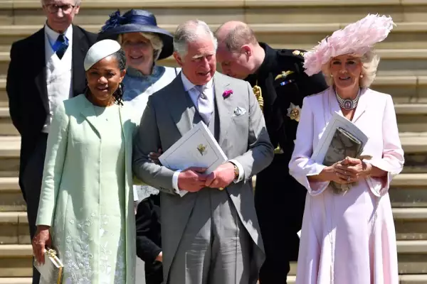 Doria Ragland, príncipe Carlos y Camila de Cornualles