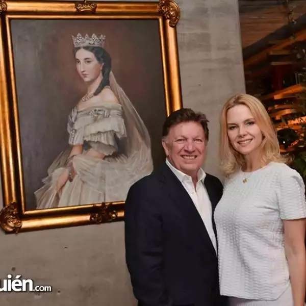 Los anfitriones: Jorge y Maricarmen Rámos