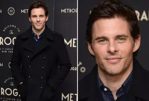 Mejor conocido como el novio perfecto pero jamás el galán de la película, James nos encanta con sus ojos azules.