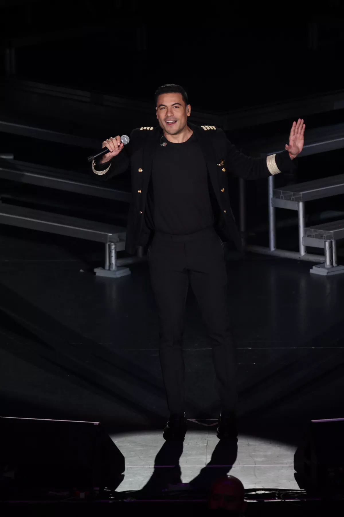Carlos Rivera cantó en el Auditorio Nacional