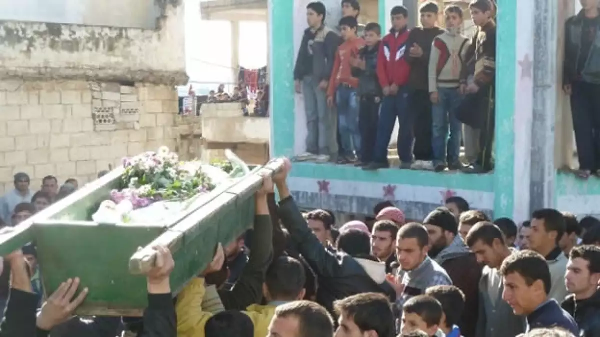 funeral en siria