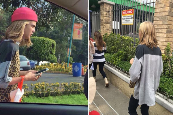Pero lo que más llamó la atención fue que Cara estuviera en Six Flags.