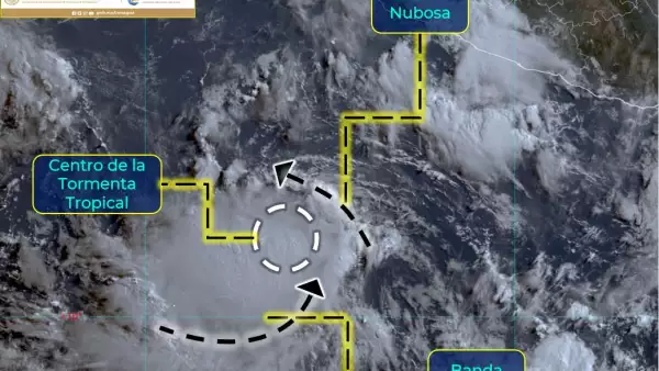 tormenta tropical frank trayectoria estados afectados