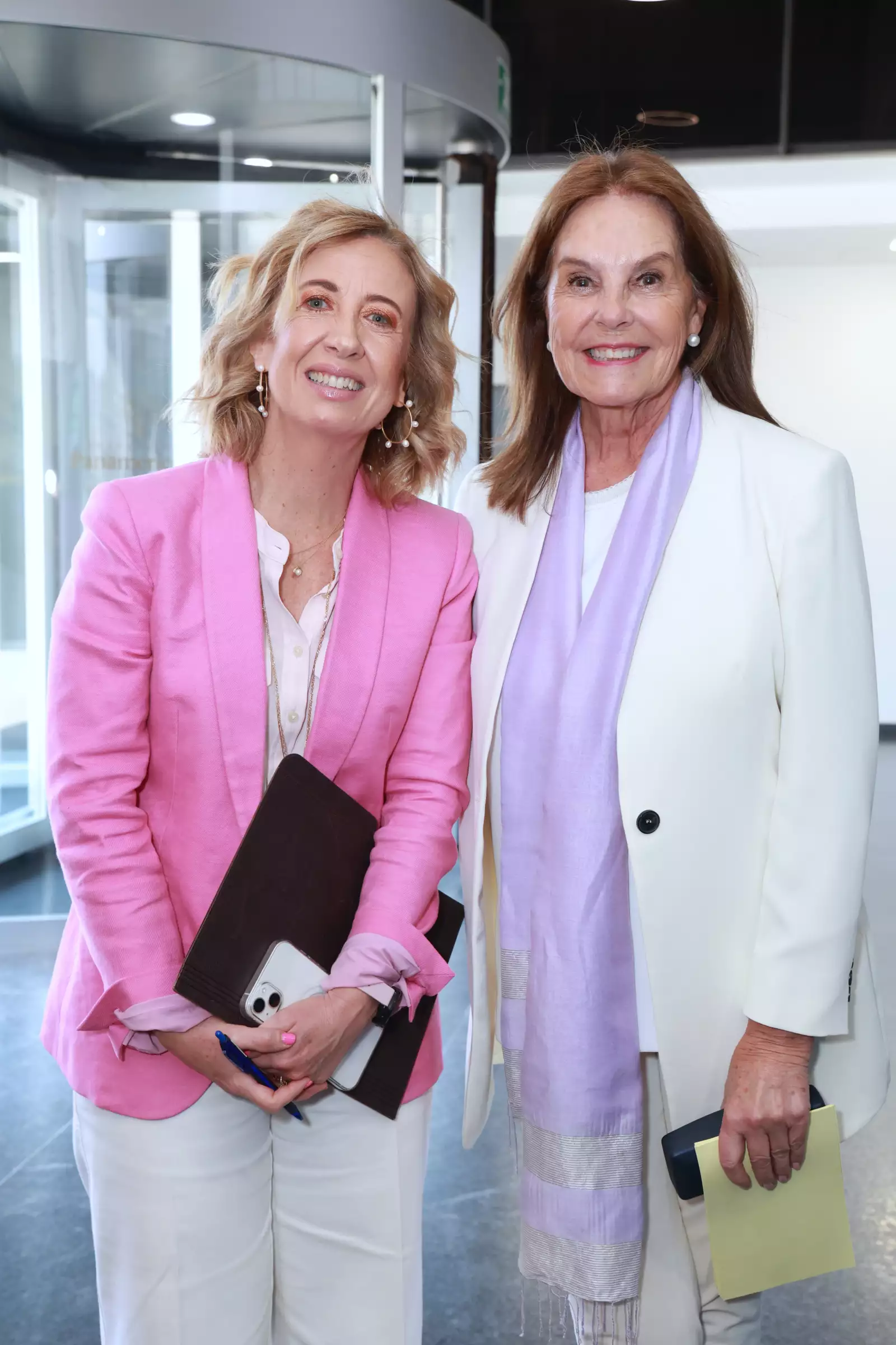 Cecilia Canal  y Marinela Servitje 