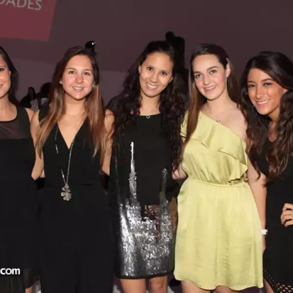 Isabel Guerra,Lucia Ortiz,Andrea Rosas,Isabel Olivar,Daniela Dagdug