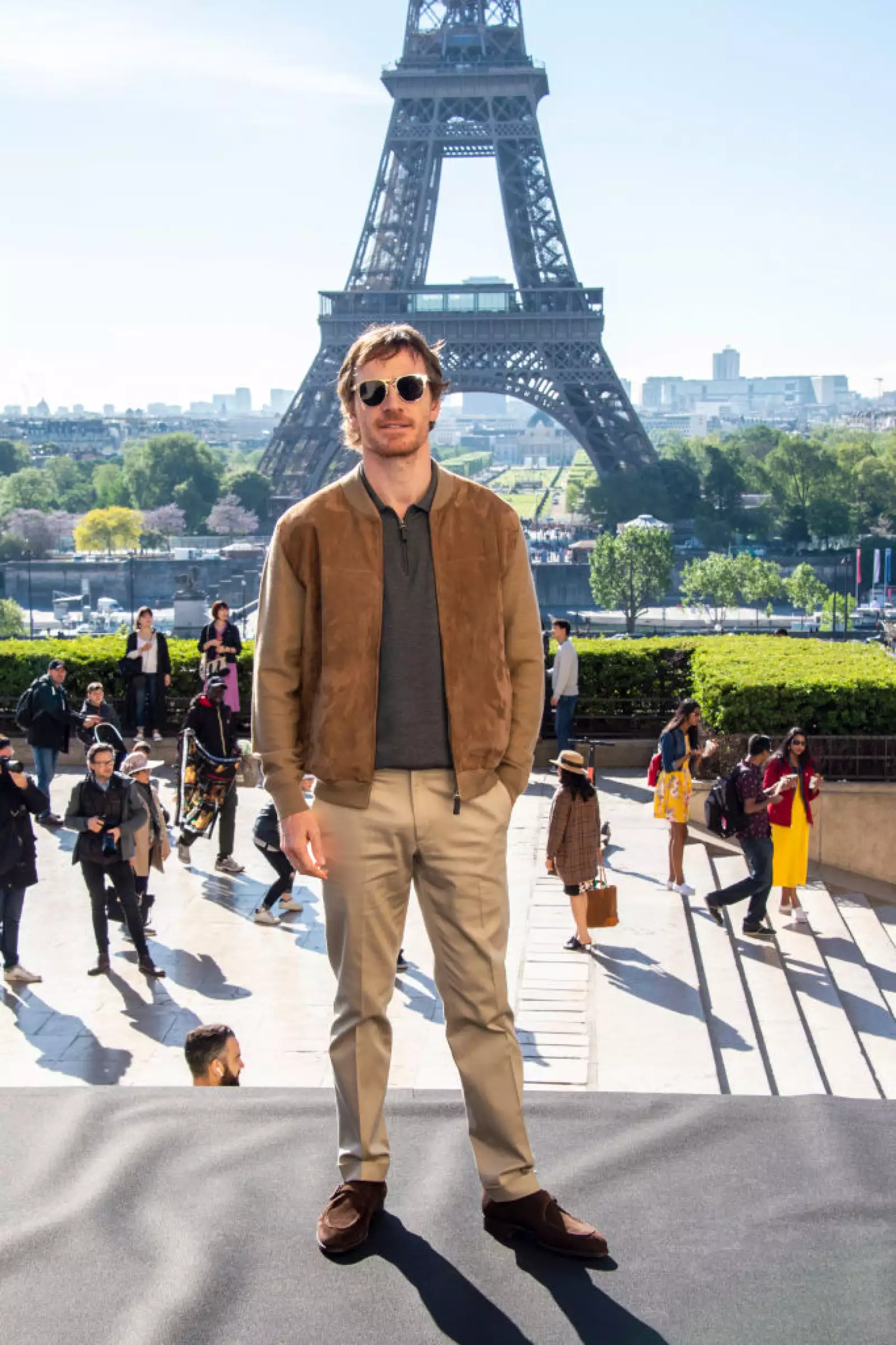 "X-Men Dark Phoenix" : Photocall At Cafe De L'Homme In Paris