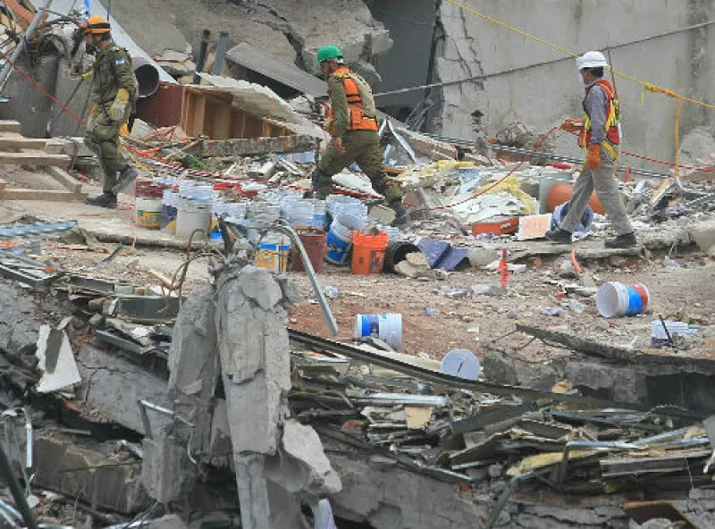 estragos del sismo en CDMX