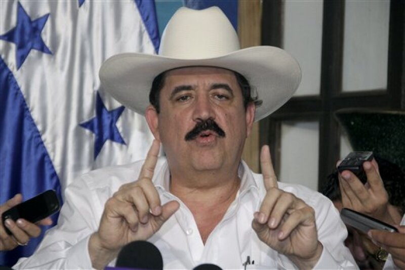 Manuel Zelaya exigió al Gobierno de EU mayor firmeza en las presiones a las autoridades hondureñas. (Archivo)