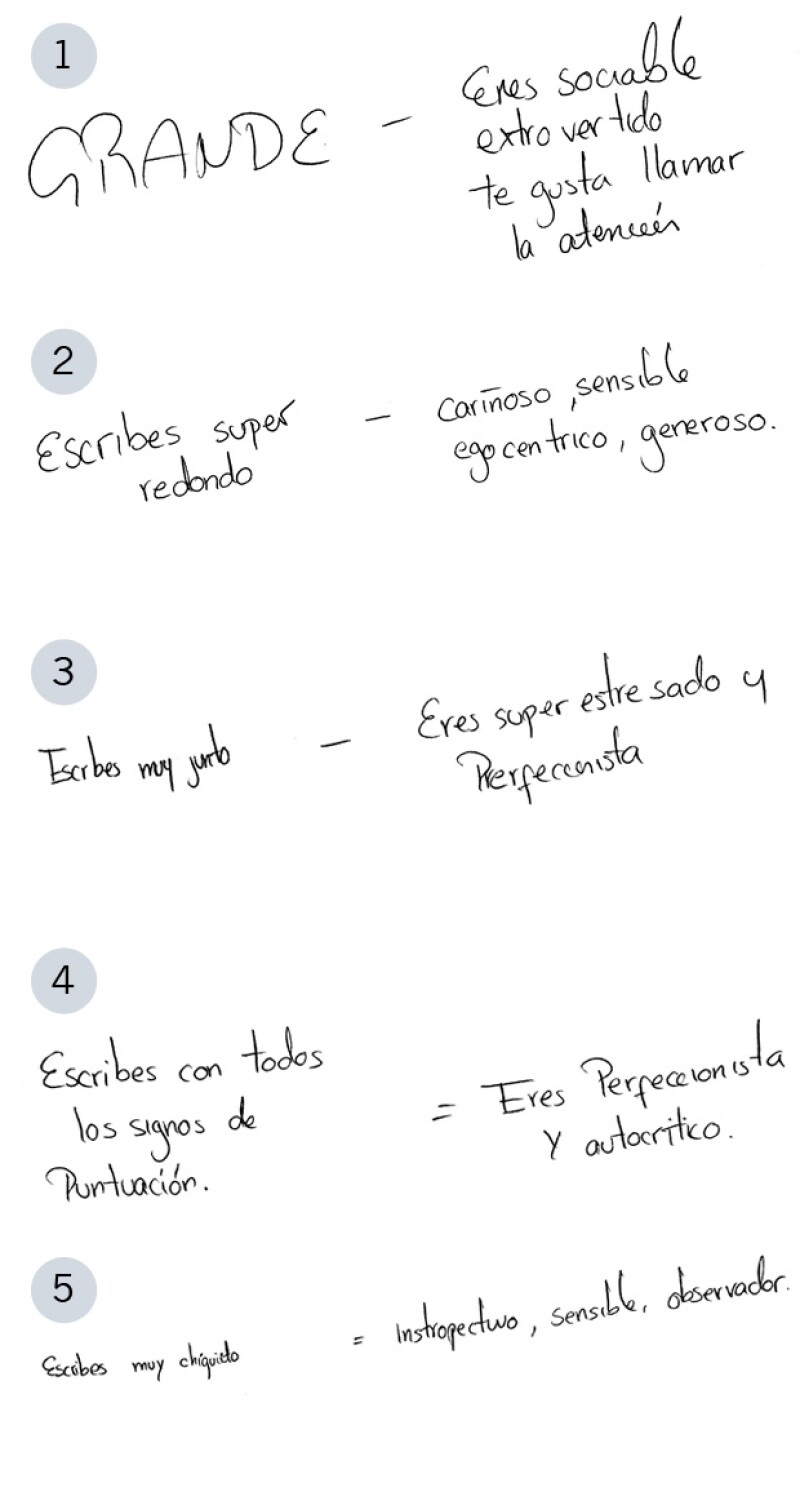 5 claves de lo que dice tu letra de ti