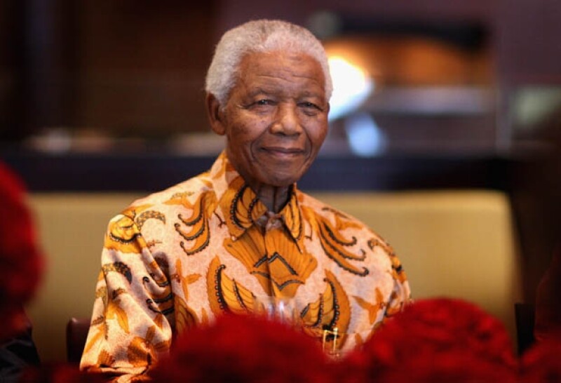 Nelson Mandela murió a los 95 años de edad.