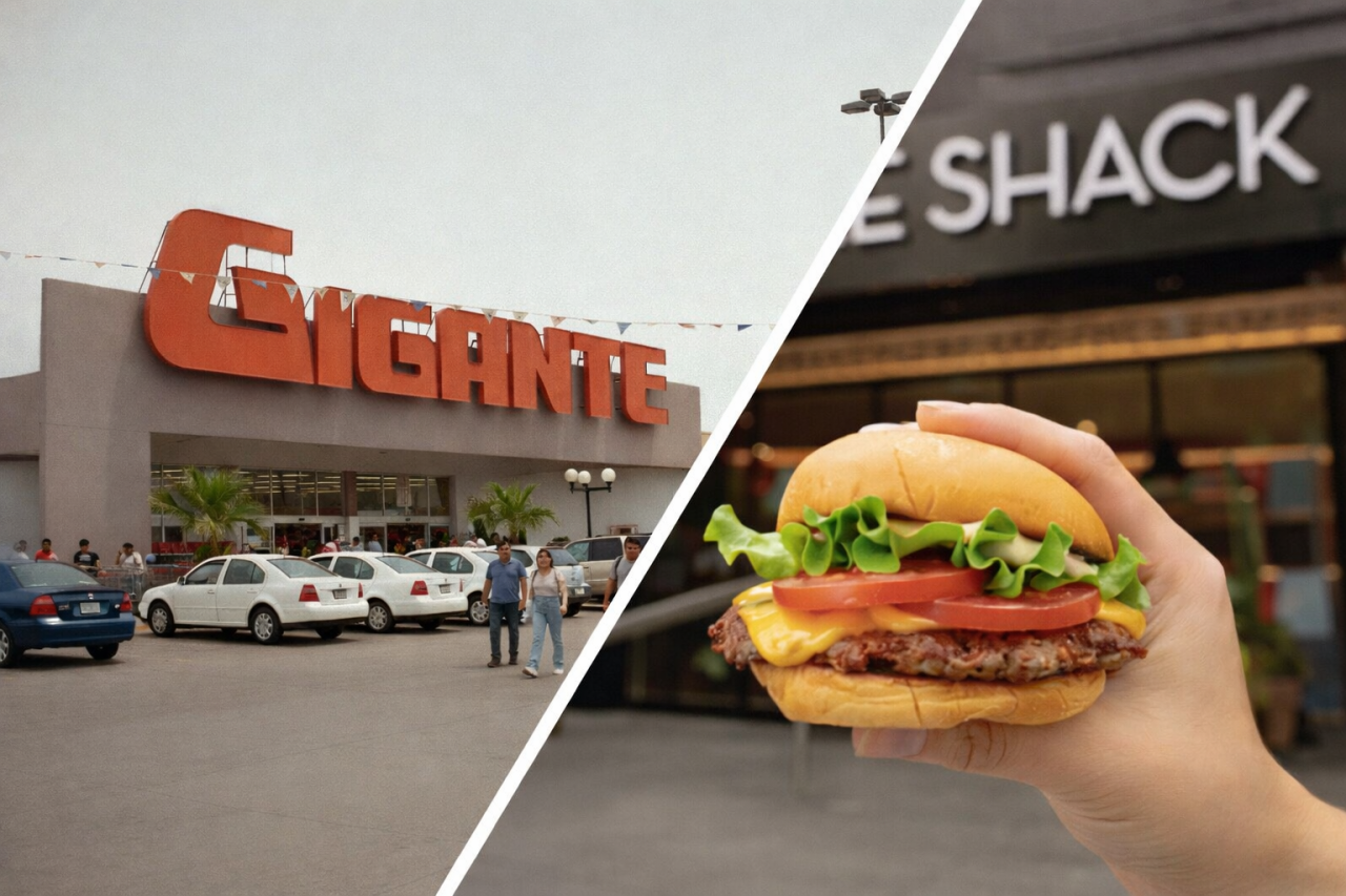 Lo que une a las hamburguesas Shake Shack con el desaparecido supermercado Gigante