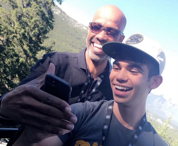 Victor y Cameron Boyce
