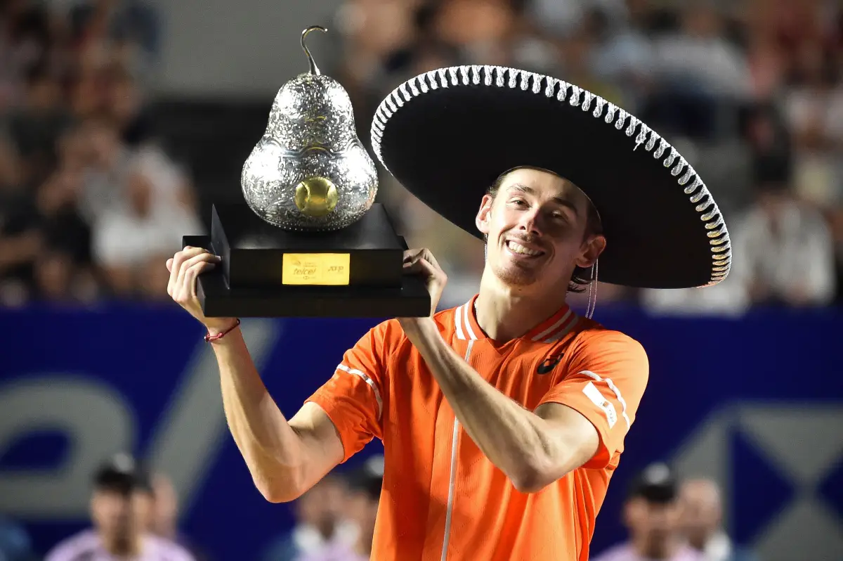 Alex de Miñaur, bicampeón del Abierto Mexicano de Acapulco