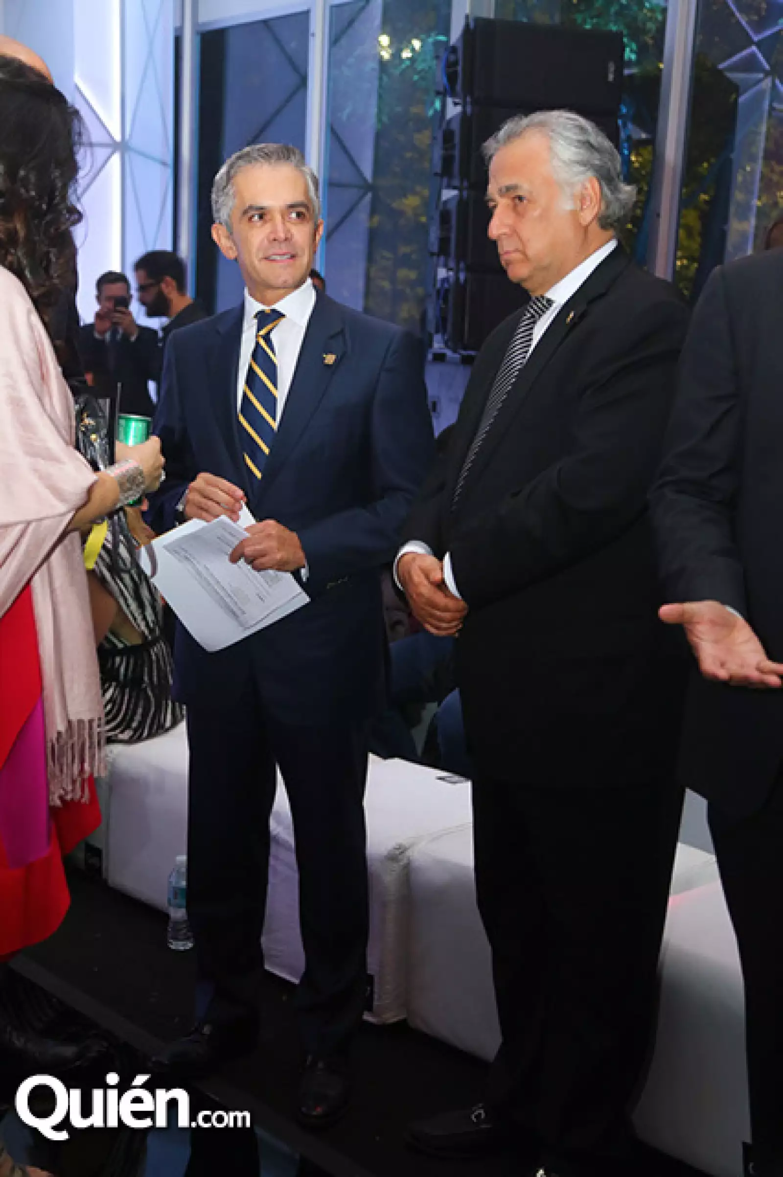 Miguel Ángel Mancera y Miguel Torruco