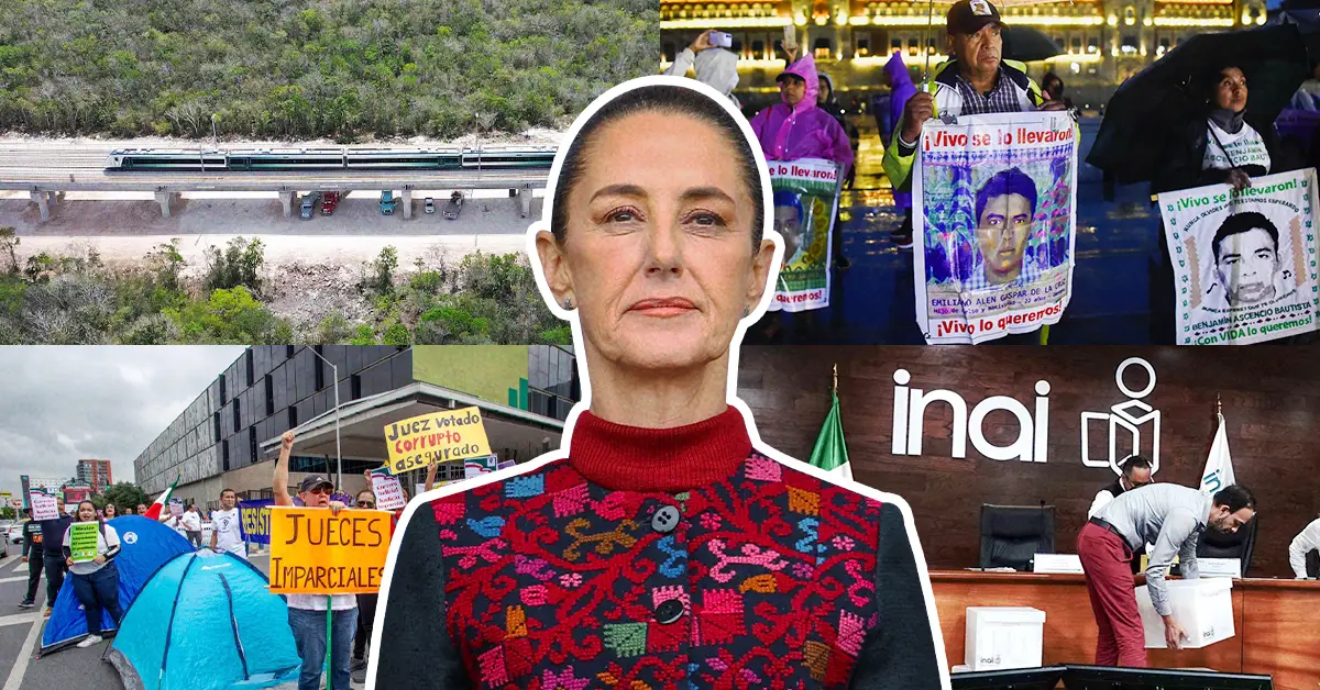Claudia Sheinbaum va por terminar los proyectos de AMLO que siguen pendientes