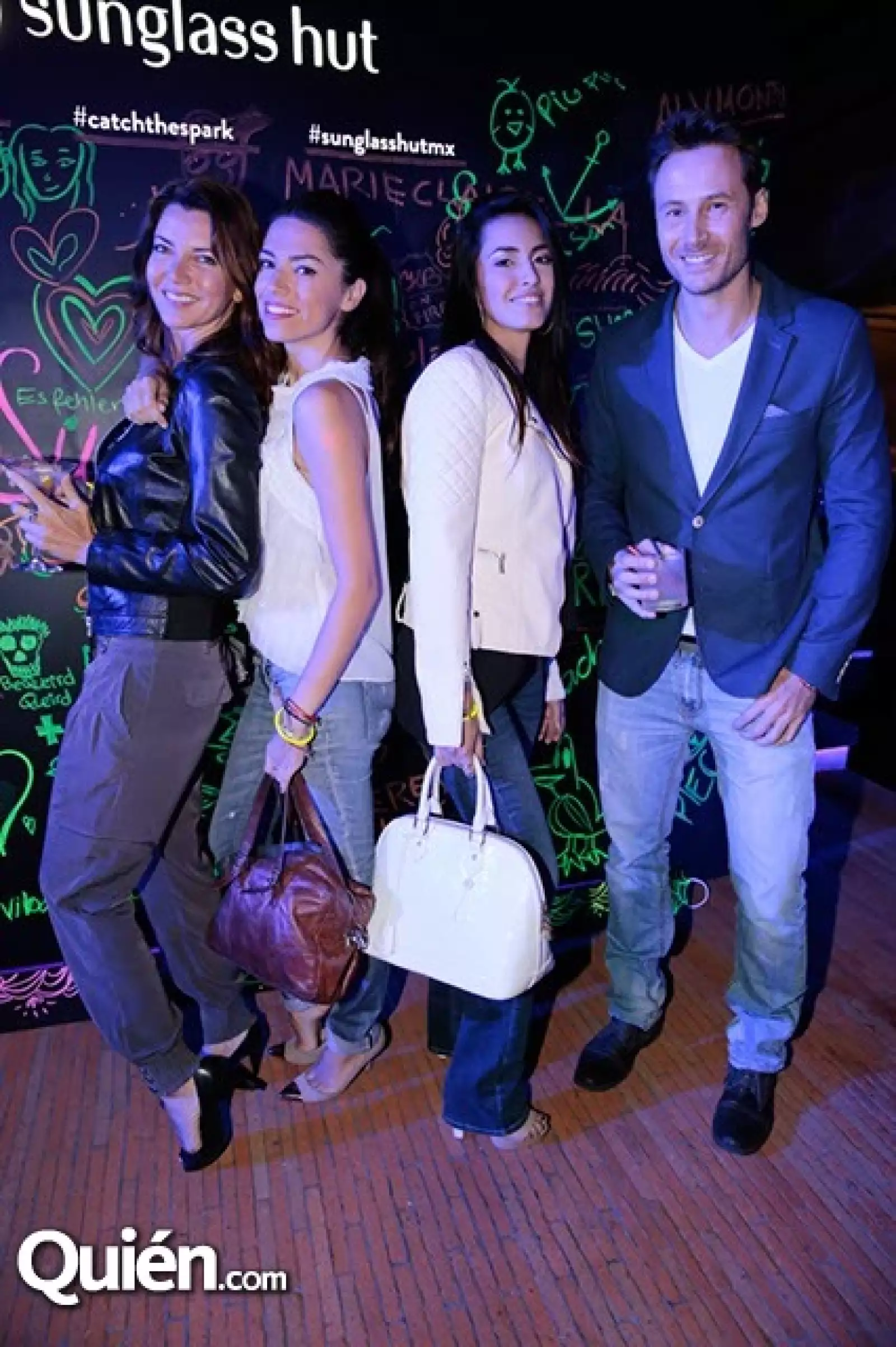 Carmen Soto,Inga Romero,Carla Ponte y Carlos Madrigal