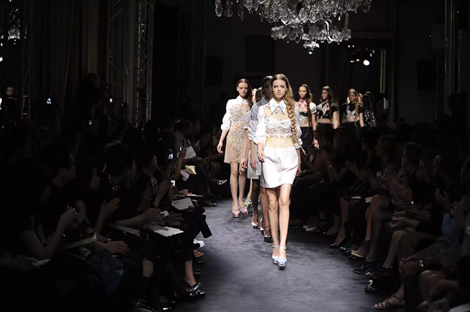 Prada show, Runway, Spring Summer 2019, Milan Fashion Week, Italy - 20 Sep 2018