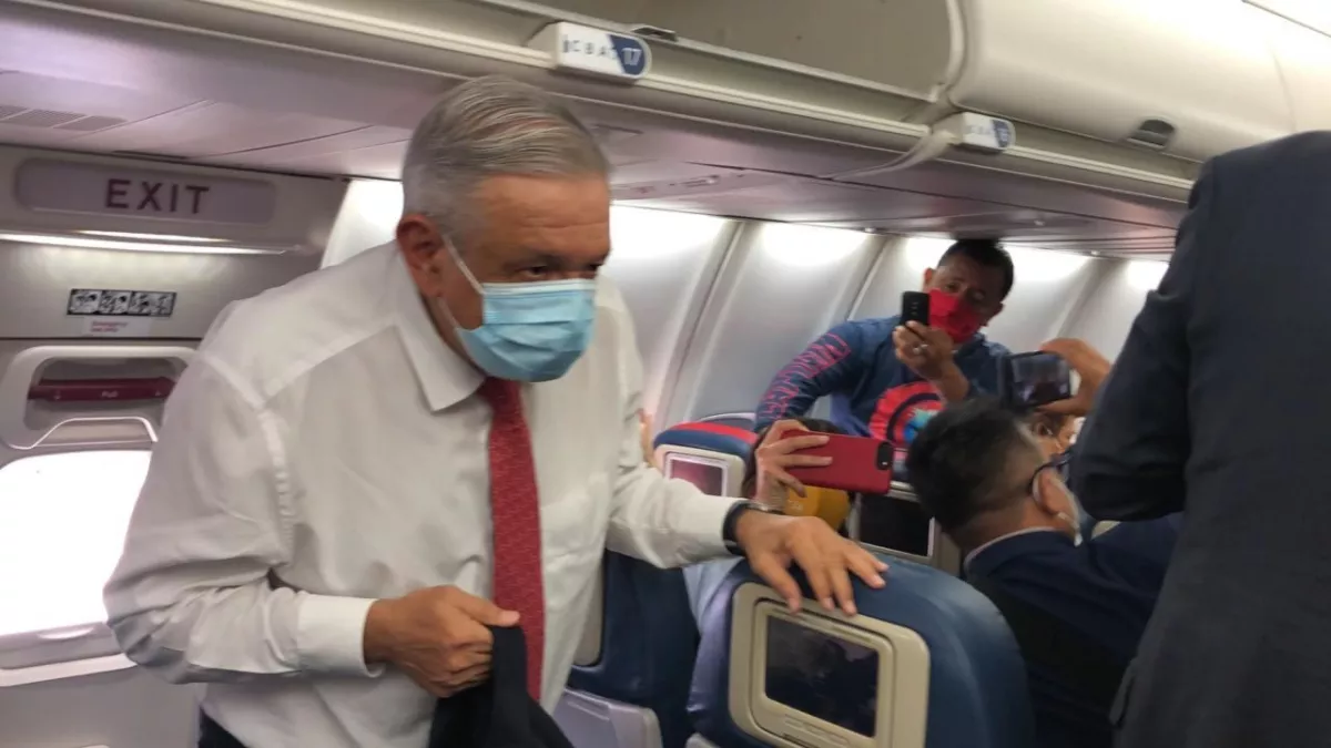 AMLO llega a Estados Unidos