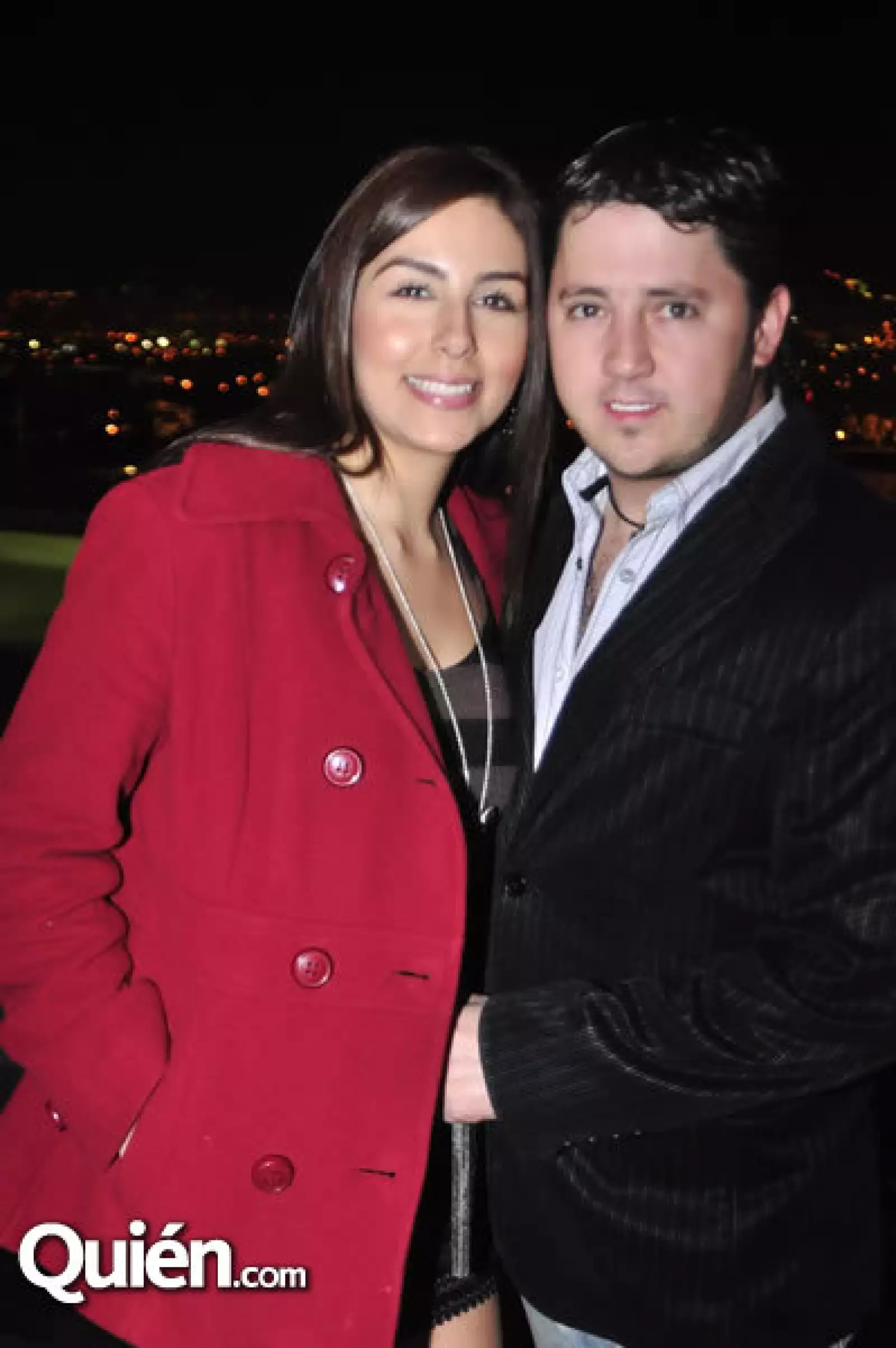 Evelyn Flandes y Francisco Rodríguez