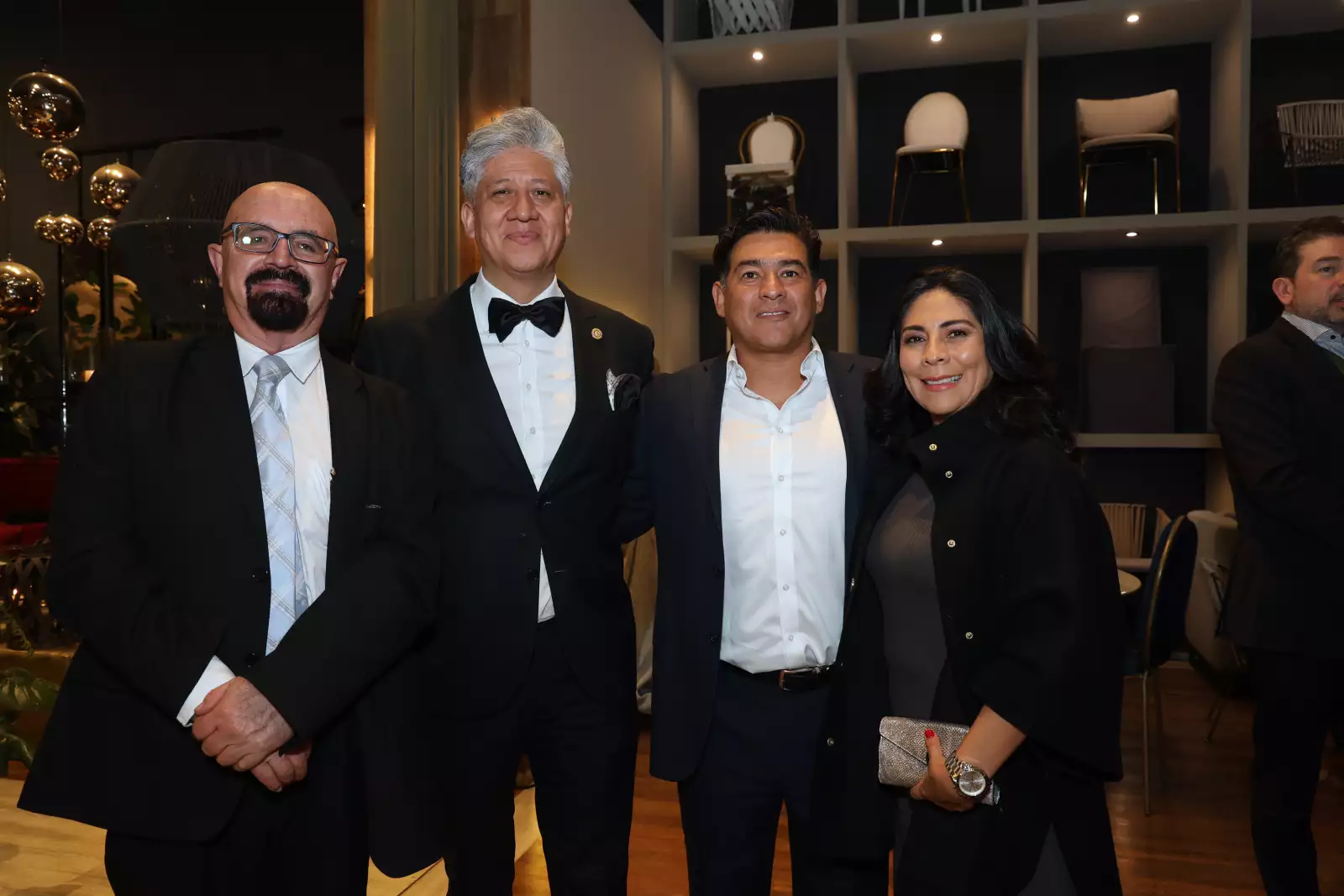 Miguel Soto Montiel, Paco Ortega, César Limón y Gladys Lara 