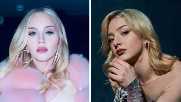 Madonna y Amber Glenn