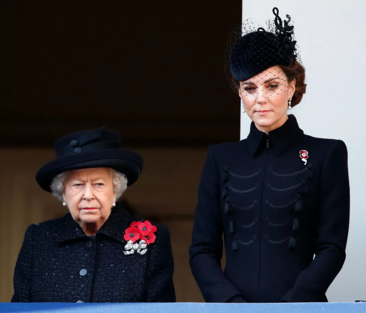 Reina Isabel II y Kate Middleton
