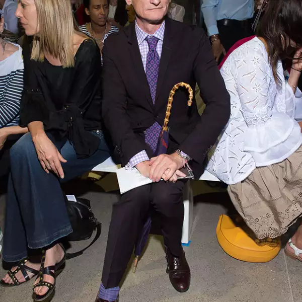 El editor Hamish Bowles.