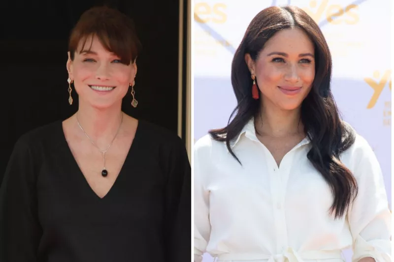 Carla Bruni y Meghan Markle