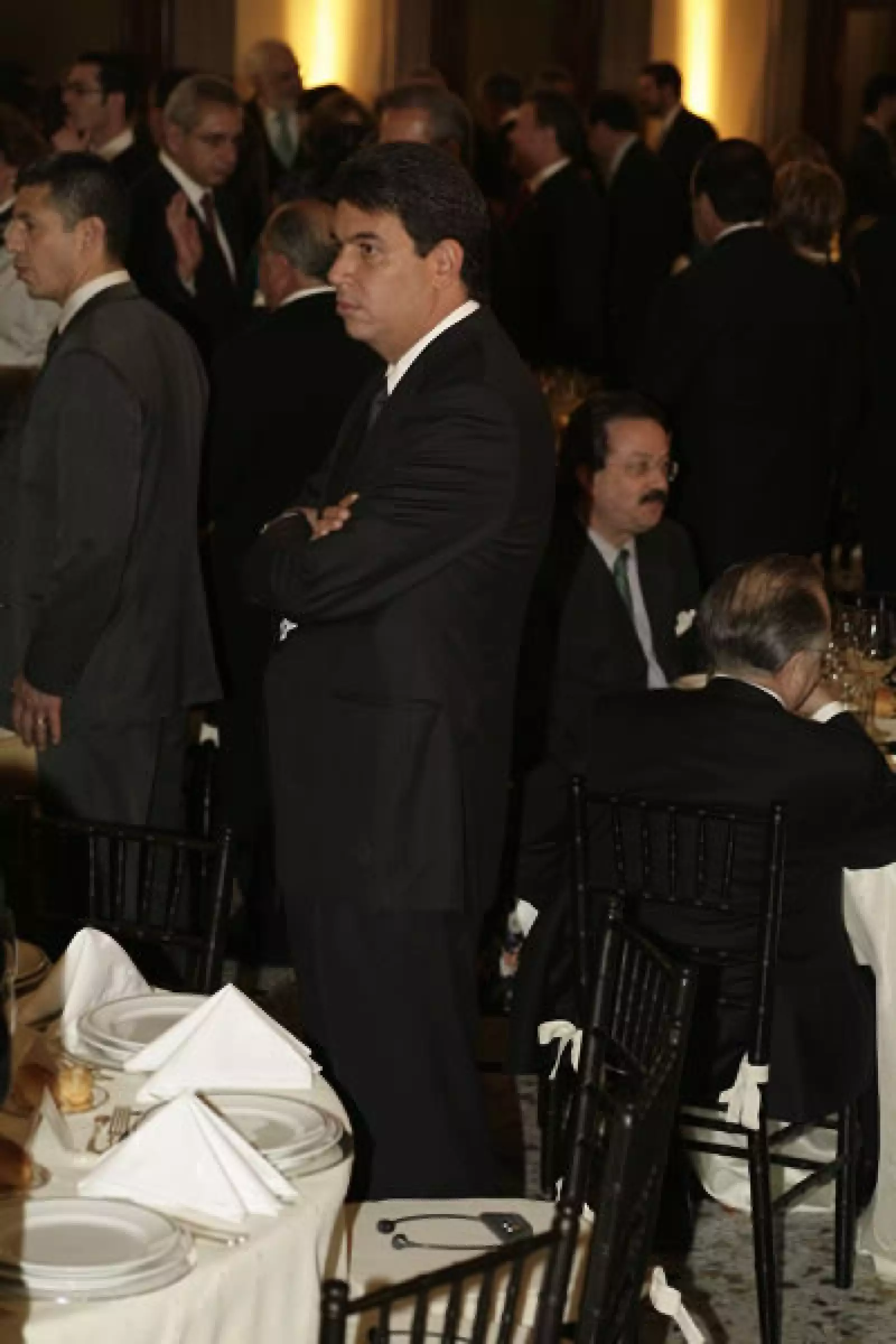 Cena Sarkozy en Palacio Nacional