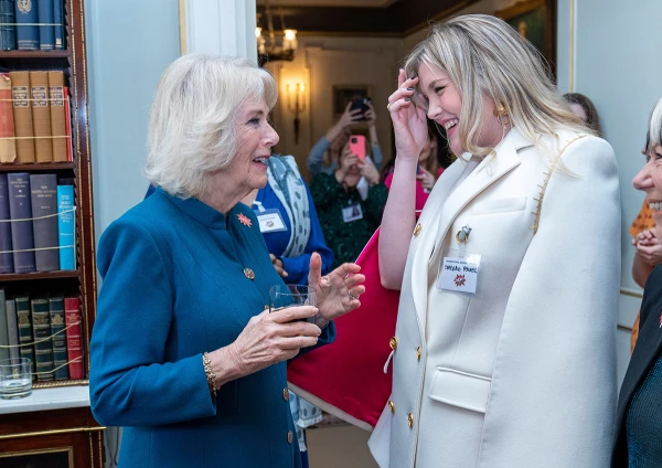 Reception to mark International Women's Day, Clarence House, London, UK - 08 Mar 2022