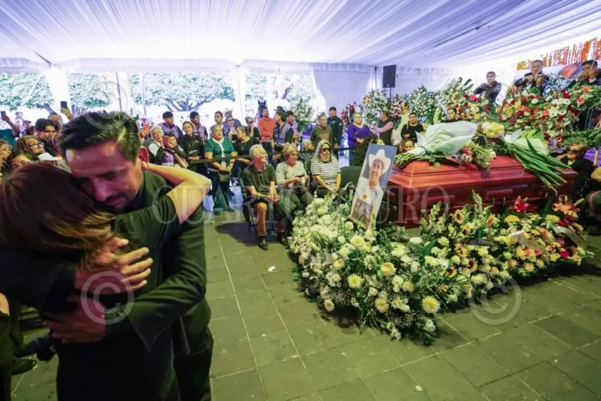 Velorio del alcalde de Uruapan Carlos Manzo