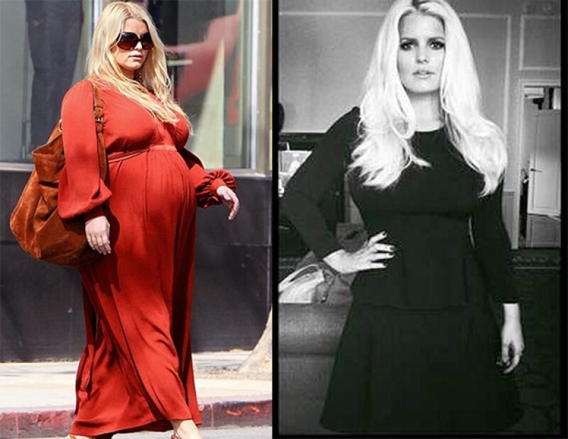 Jessica Simpson revela su figura postembarazo