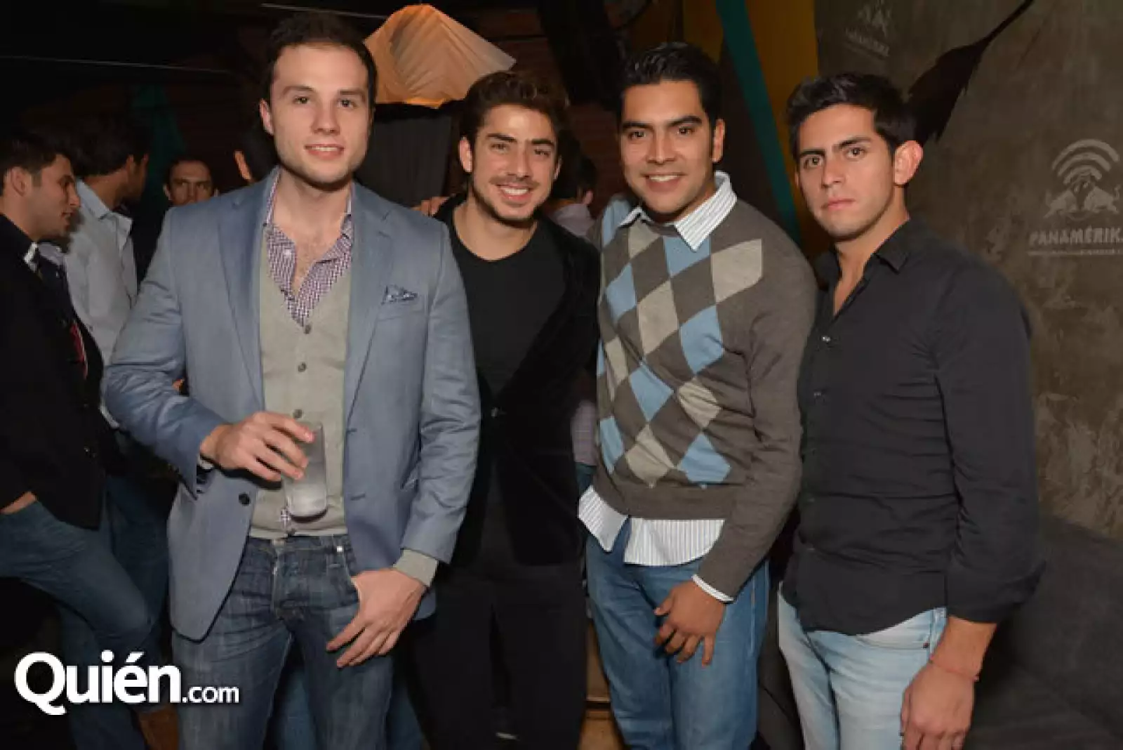 David Galván, Diego Mendoza, Saúl Figueroa y Daniel Serrano